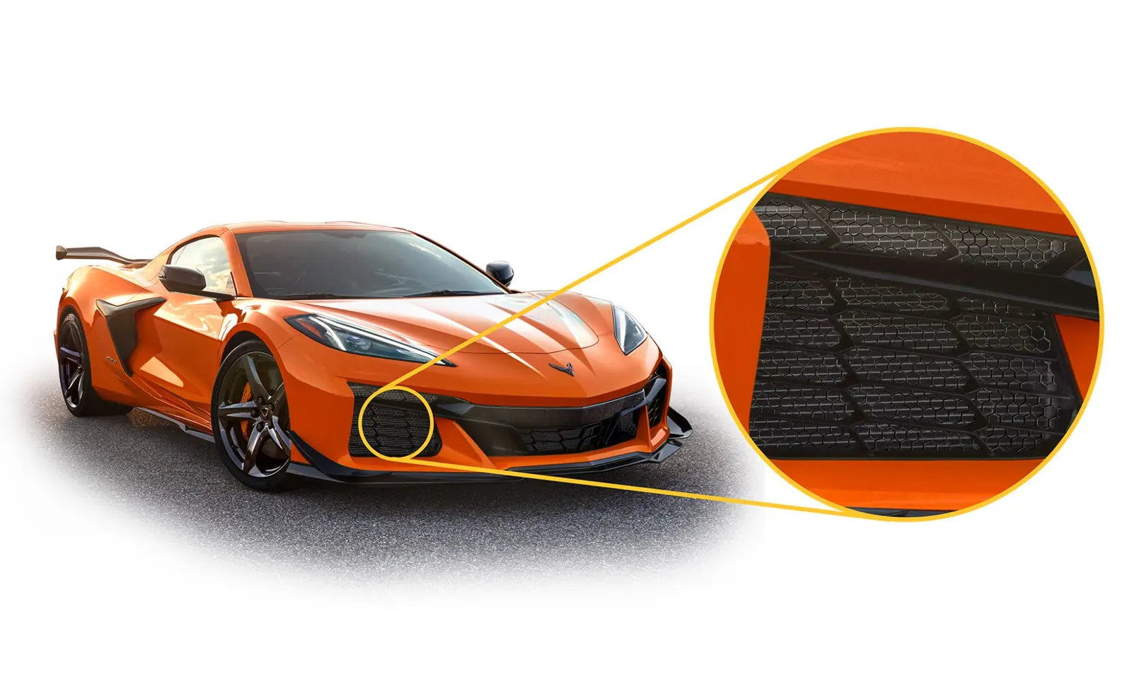 Z06 / E-Ray Front Radiator Guards