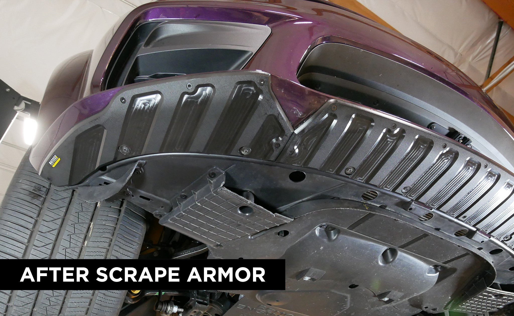 Dodge Charger Widebody Scrape Armor Bumper Protection Scat Pack Hellcat