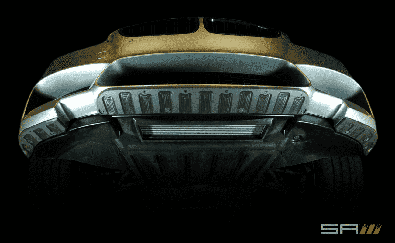 BMW M5 Scrape Armor Skid Plate Bumper Protection