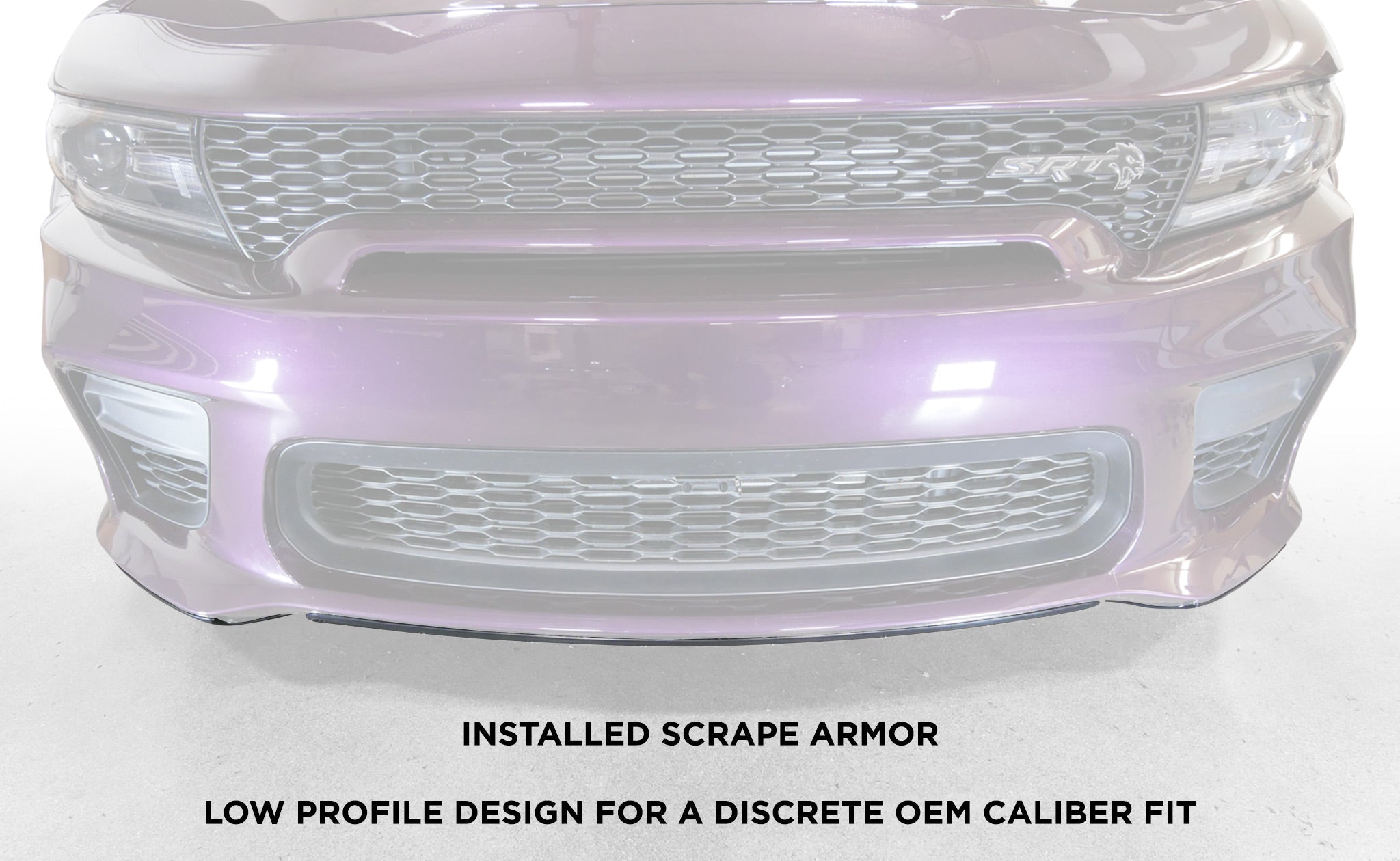 Dodge Charger Widebody Scrape Armor Bumper Protection Scat Pack Hellcat