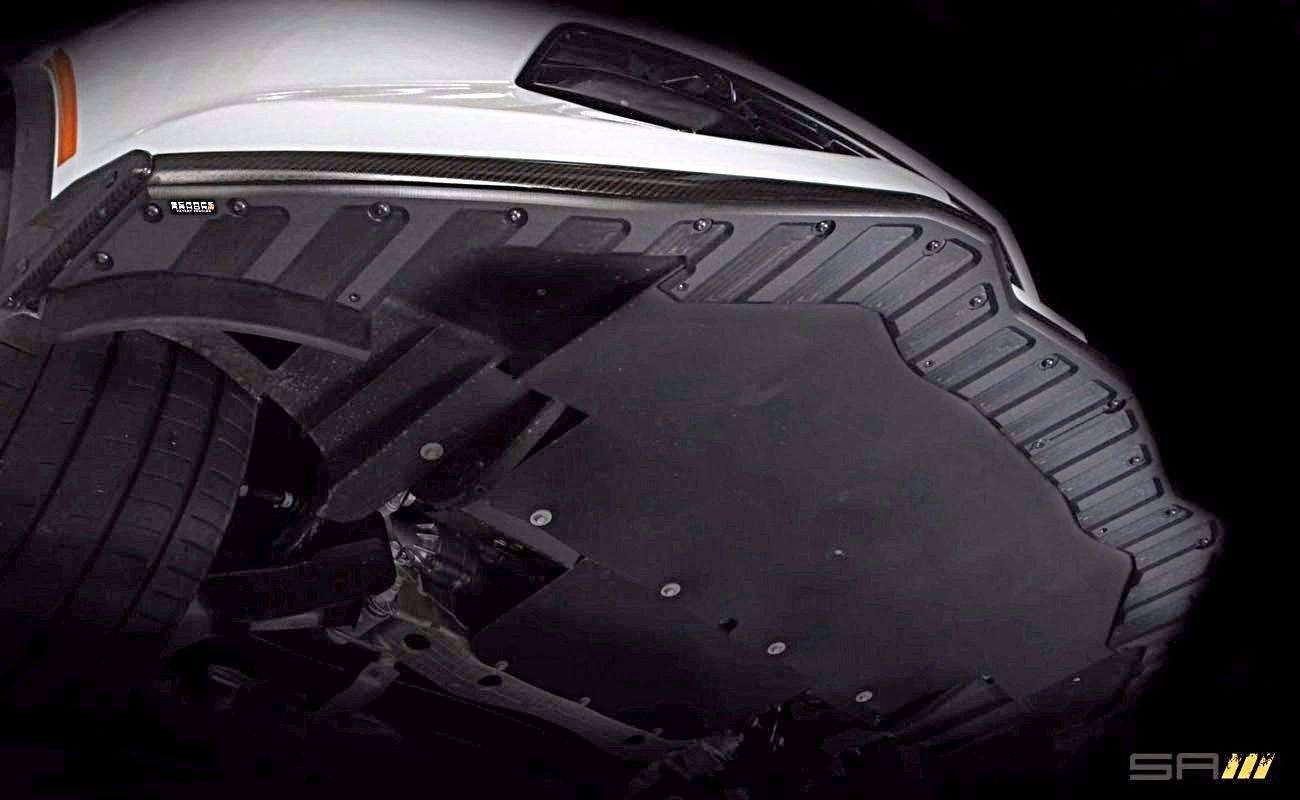 Corvette Z06 Z07 Scrape Armor Skid Plate Bumper Protection 