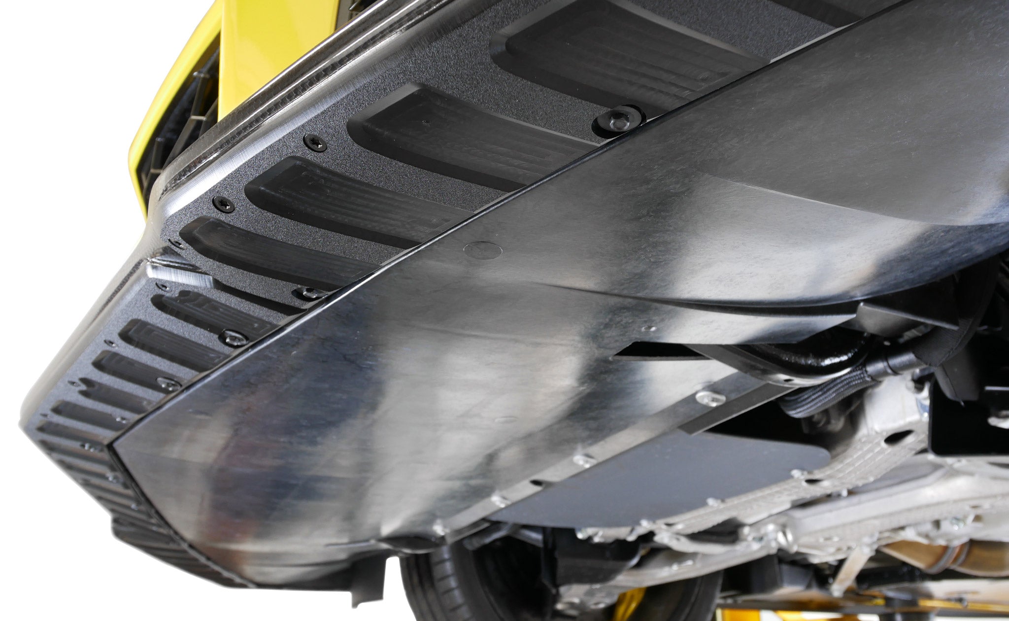 Corvette ZR1 Scrape Armor Front Splitter Skid Plate Protection
