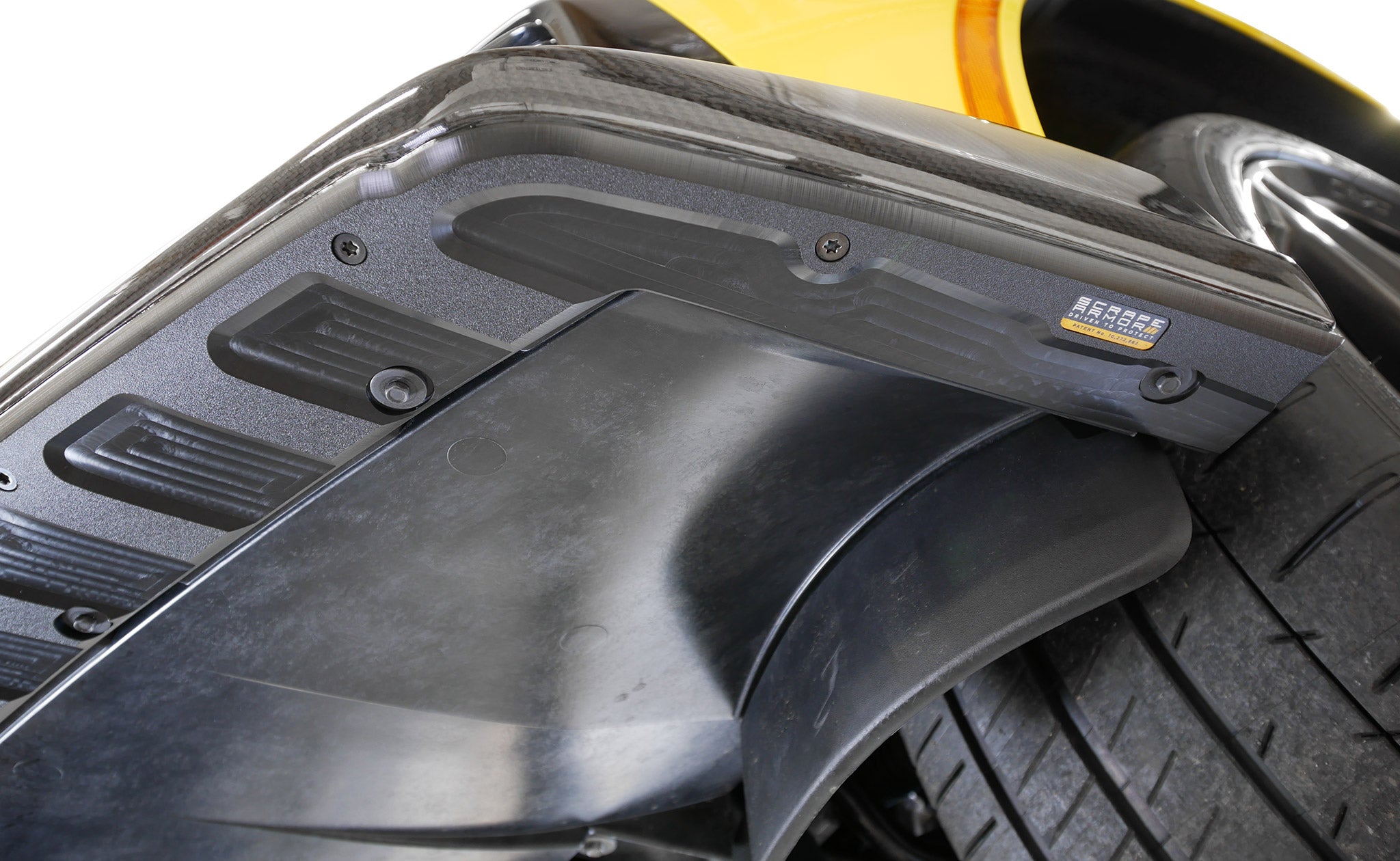Corvette ZR1 Scrape Armor Front Splitter Skid Plate Protection