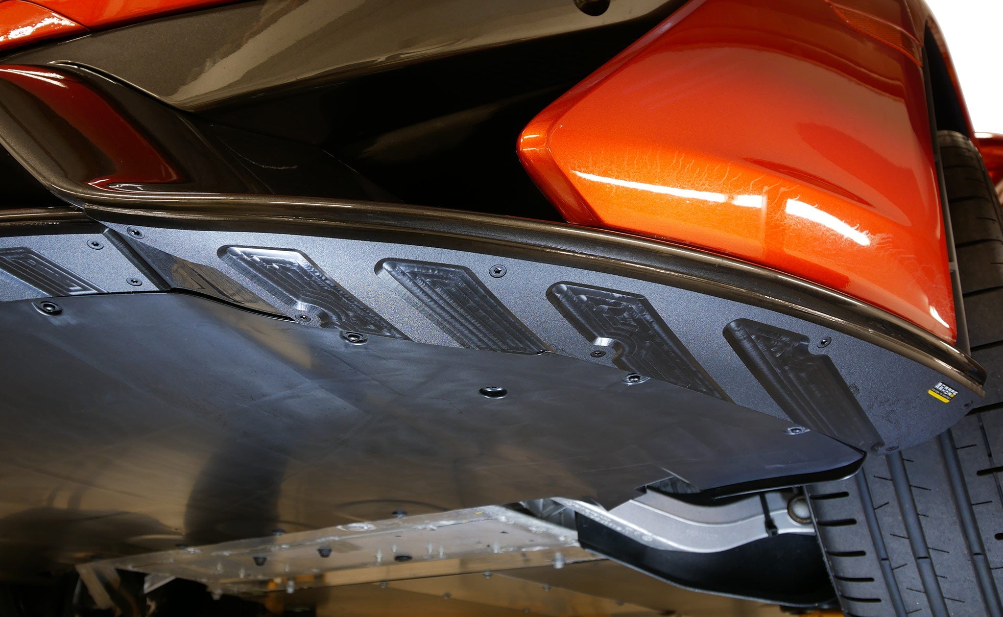 McLaren 570S Scrape Armor Skid Plate Bumper Protection