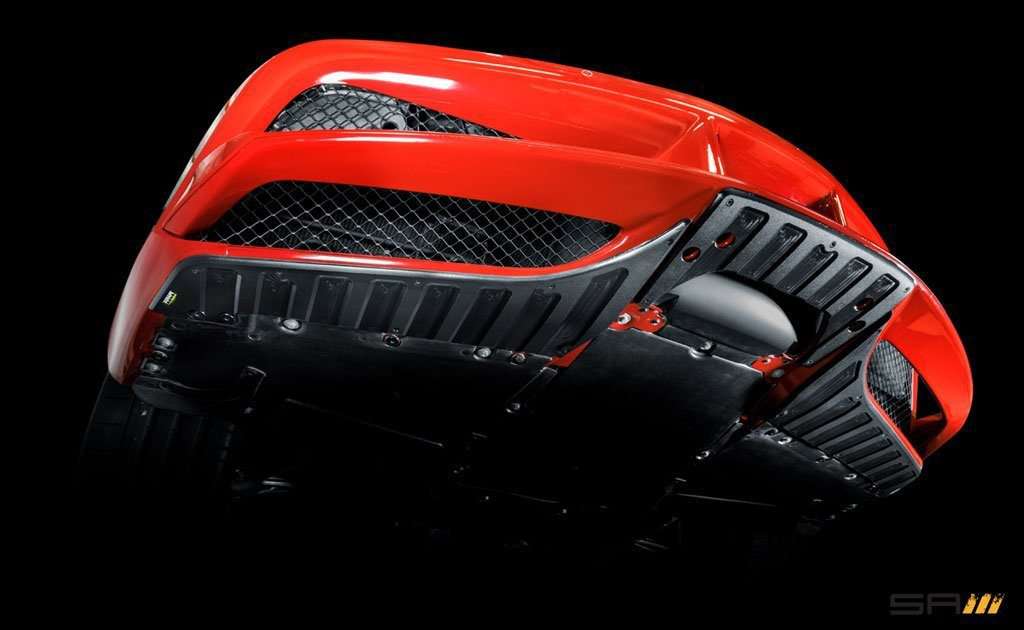 Ferrari 488 Bumper Protection Scrape Armor Skid Plate