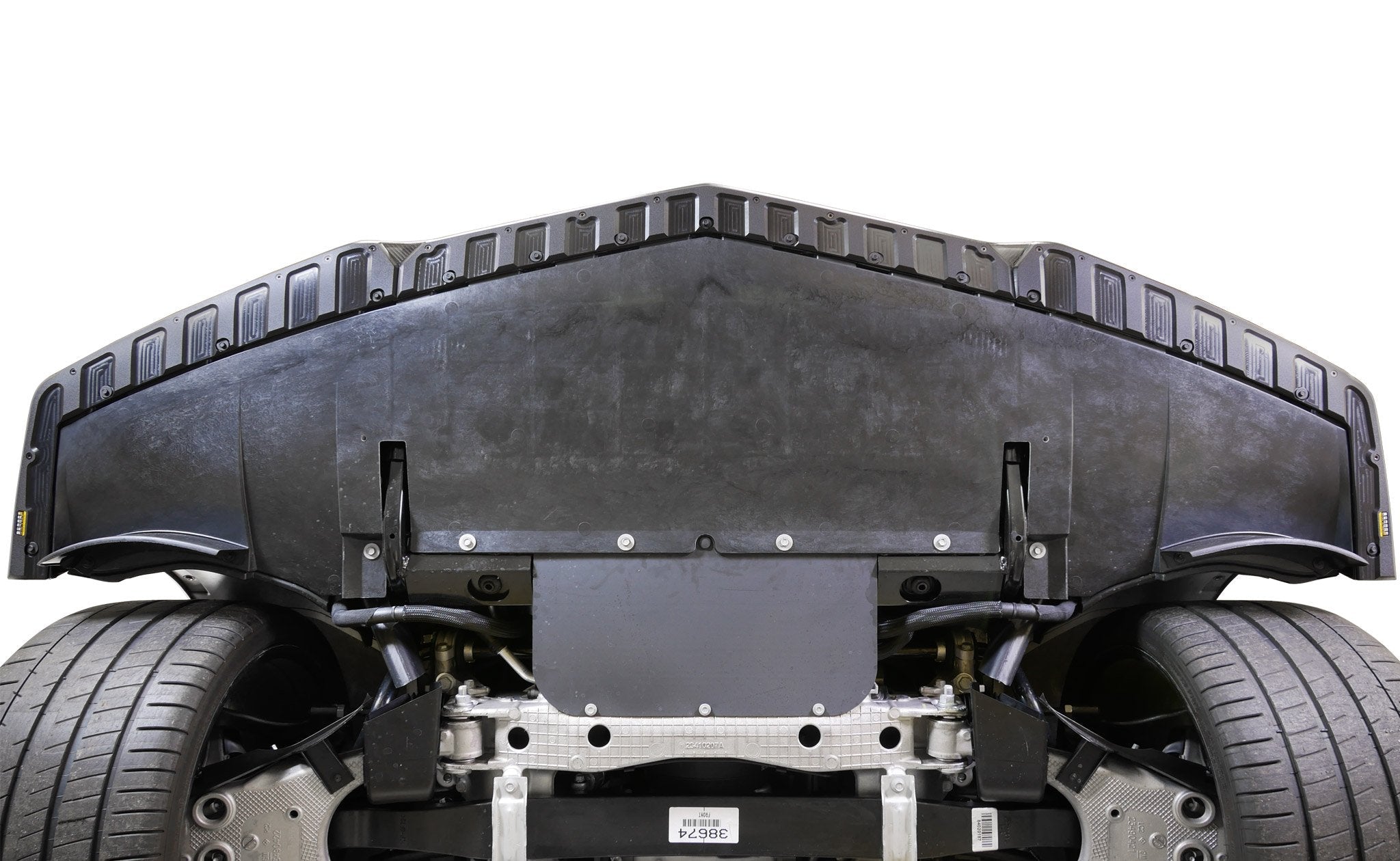 Corvette ZR1 Scrape Armor Front Splitter Skid Plate Protection