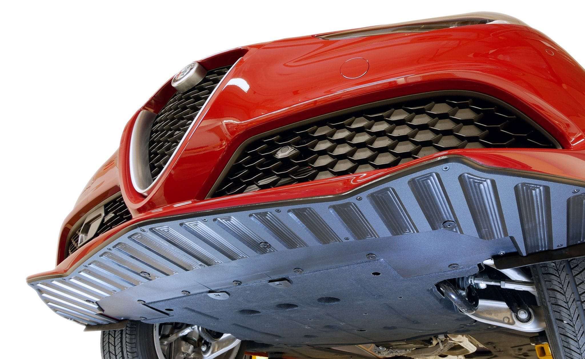 Alfa Romeo Giulia Scrape Armor Skid Plate Bumper Protection