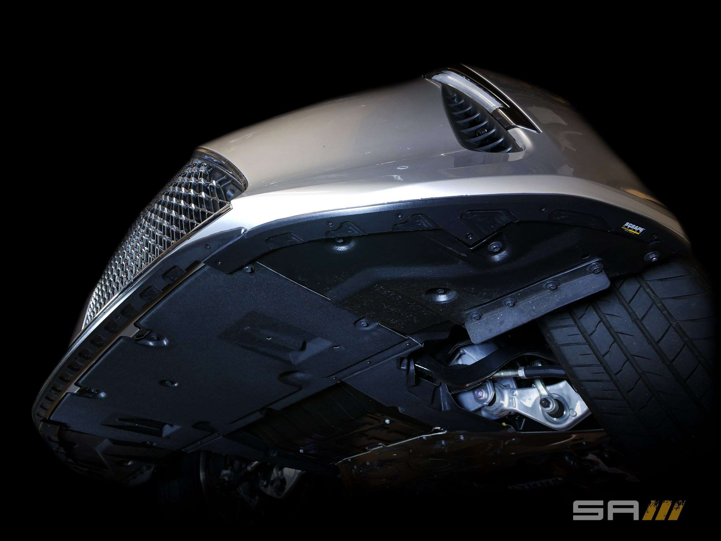 Scrape Armor Bumper Protection - Lexus LC500 2017+