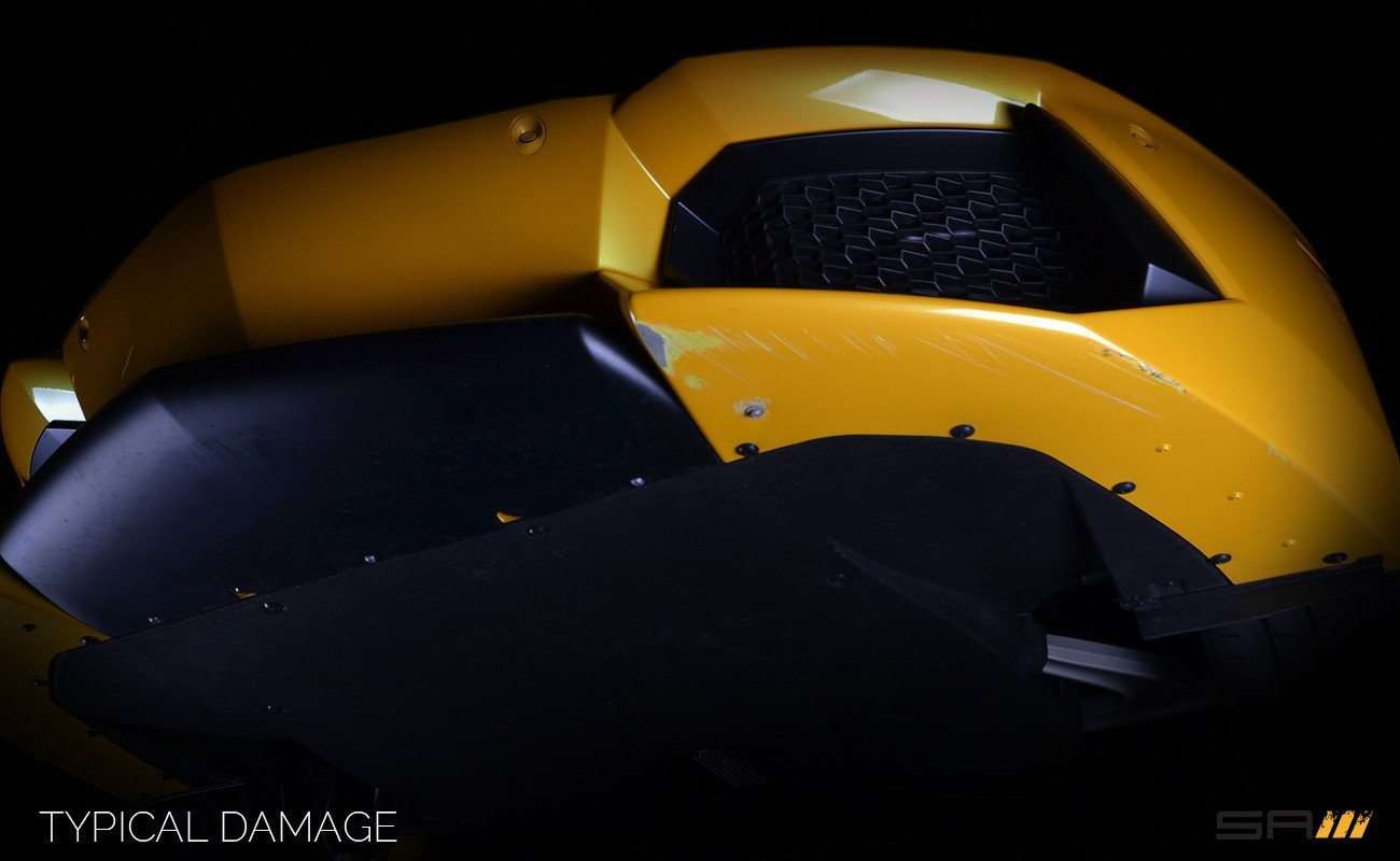Lamborghini Aventador LP 700 Scrape Armor Bumper Protection
