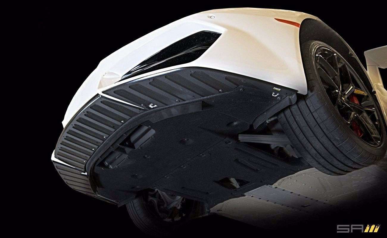 Lamborghini Huracan Scrape Armor Bumper Protection Skid Plate
