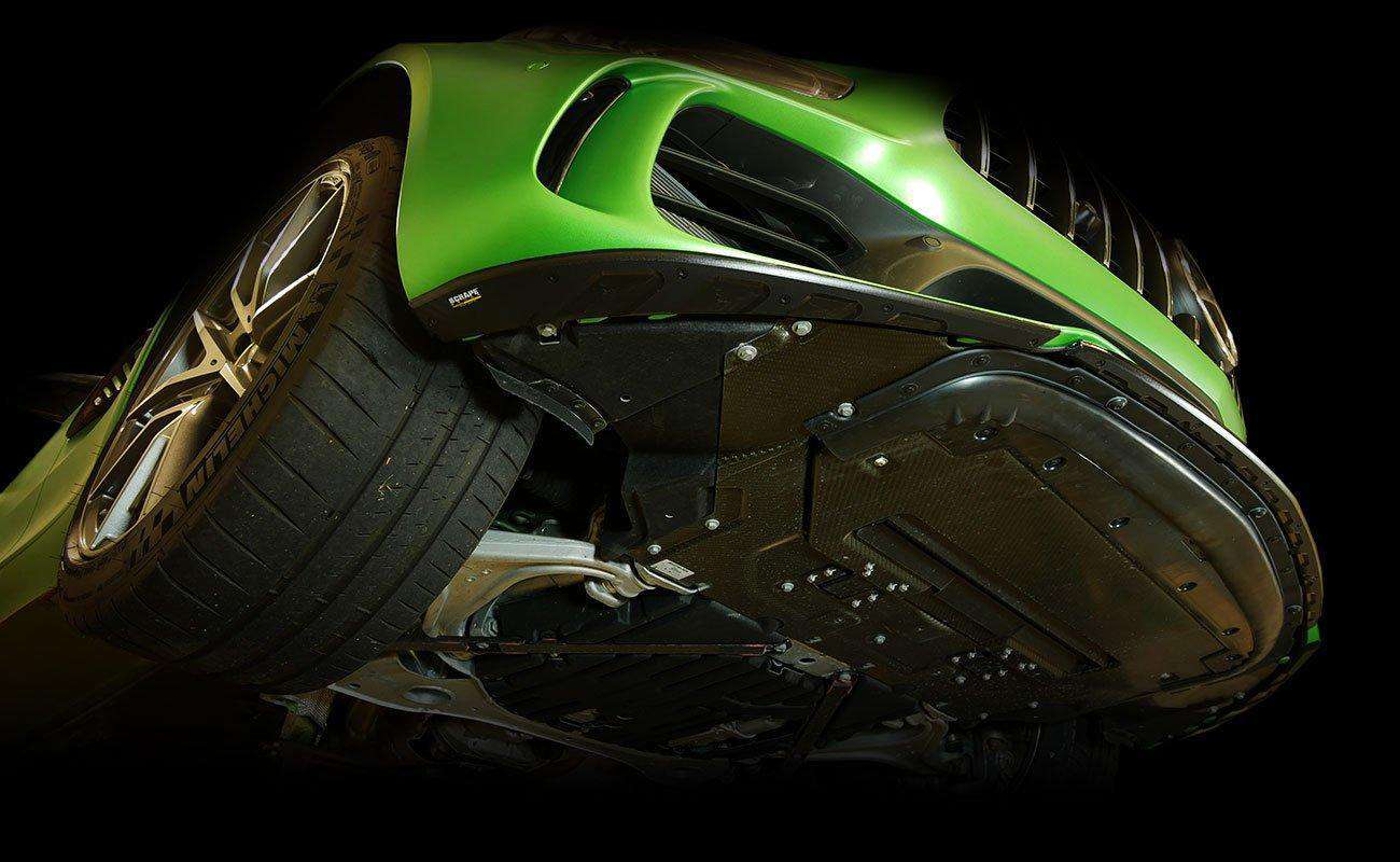 Scrape Armor Bumper Protection - Mercedes-Benz GT-R Coupe 2017