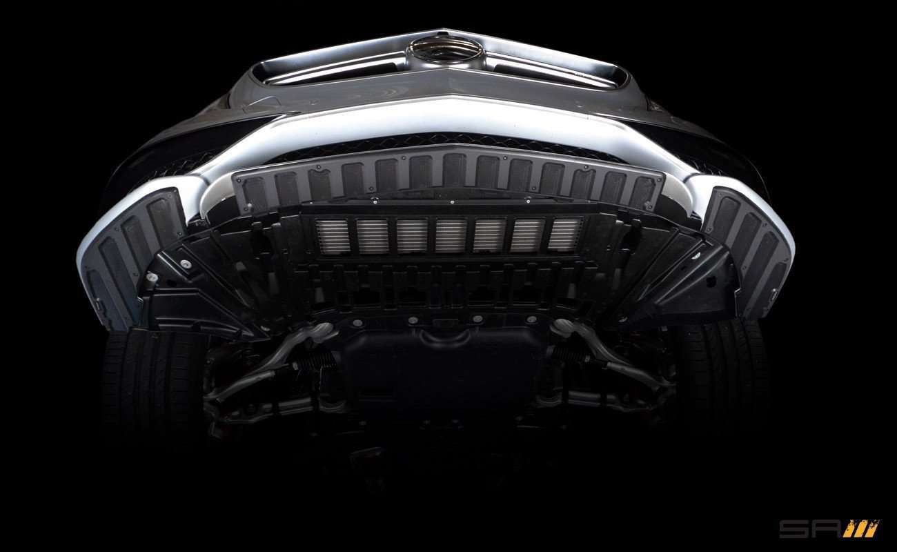 Mercedes S63 AMG Scrape Armor Skid Plate