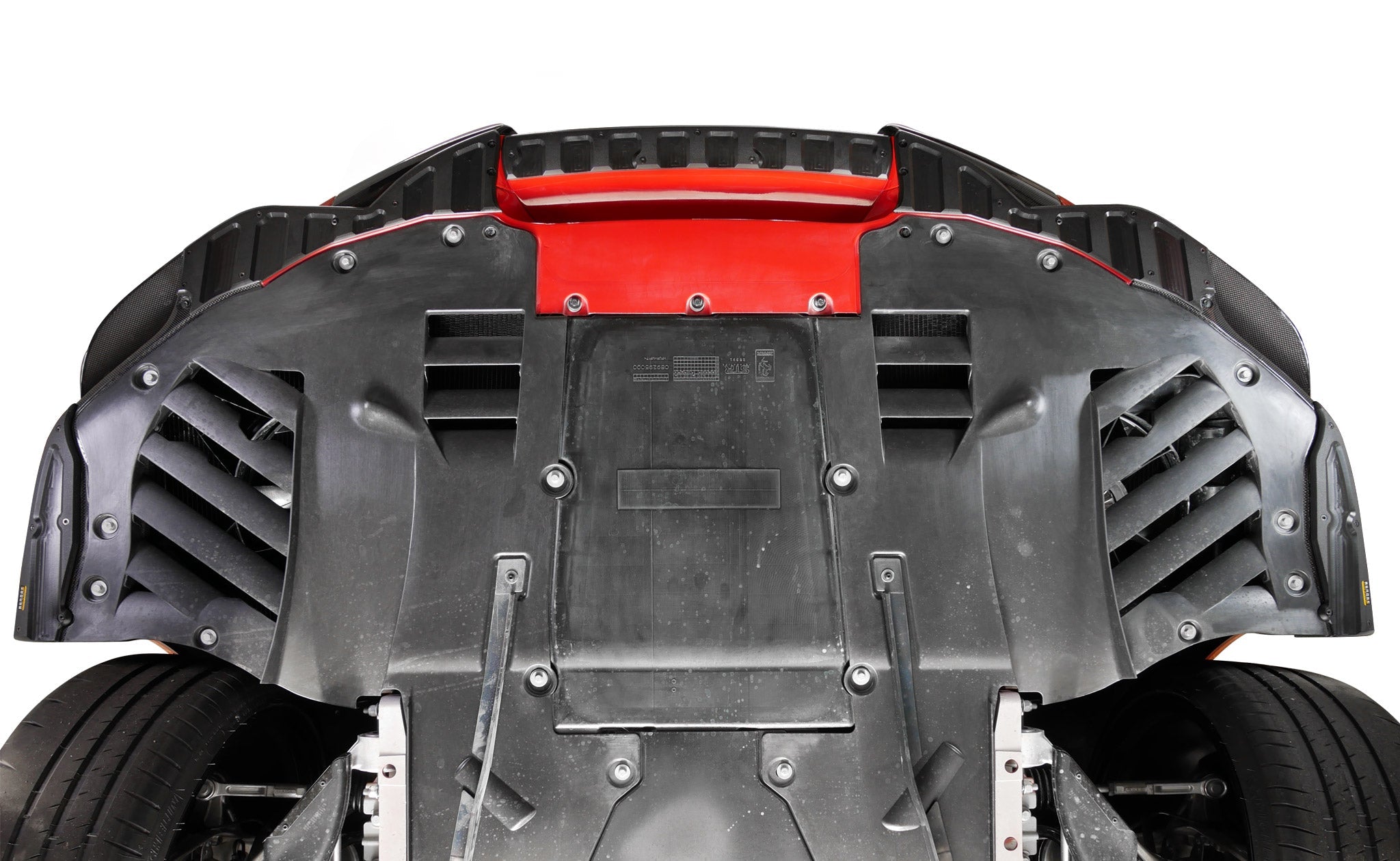 Ferrari 488 Pista Scrape Armor Skid Plate