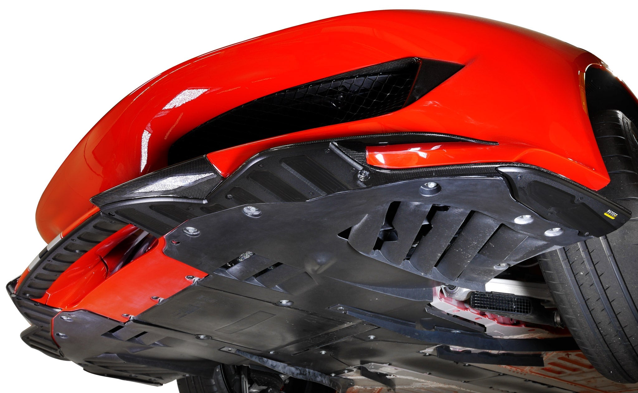 Ferrari 488 Pista Scrape Armor Skid Plate