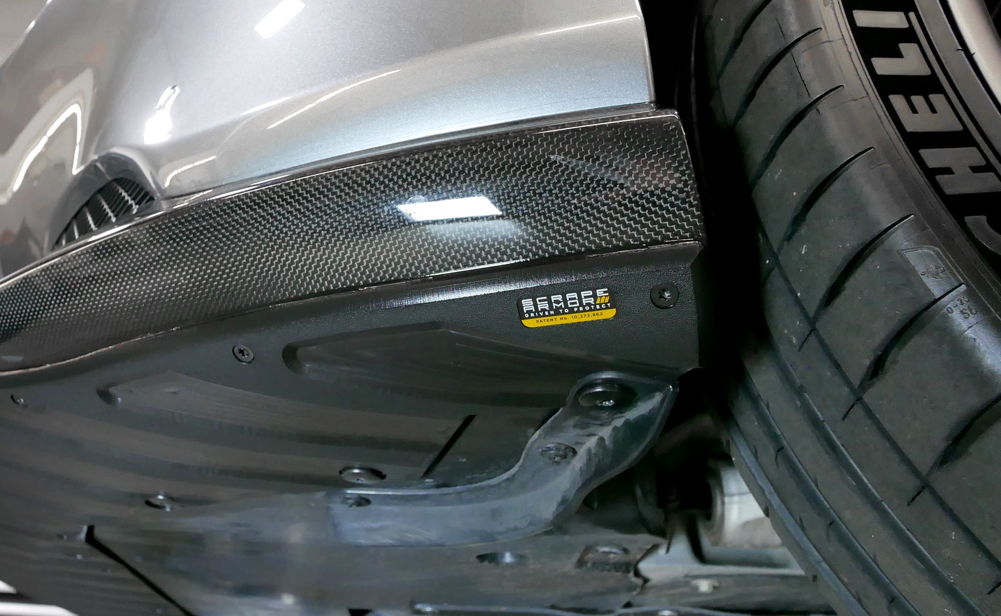 Scrape Armor Ferrari Roma Skid Plate Bumper Protection